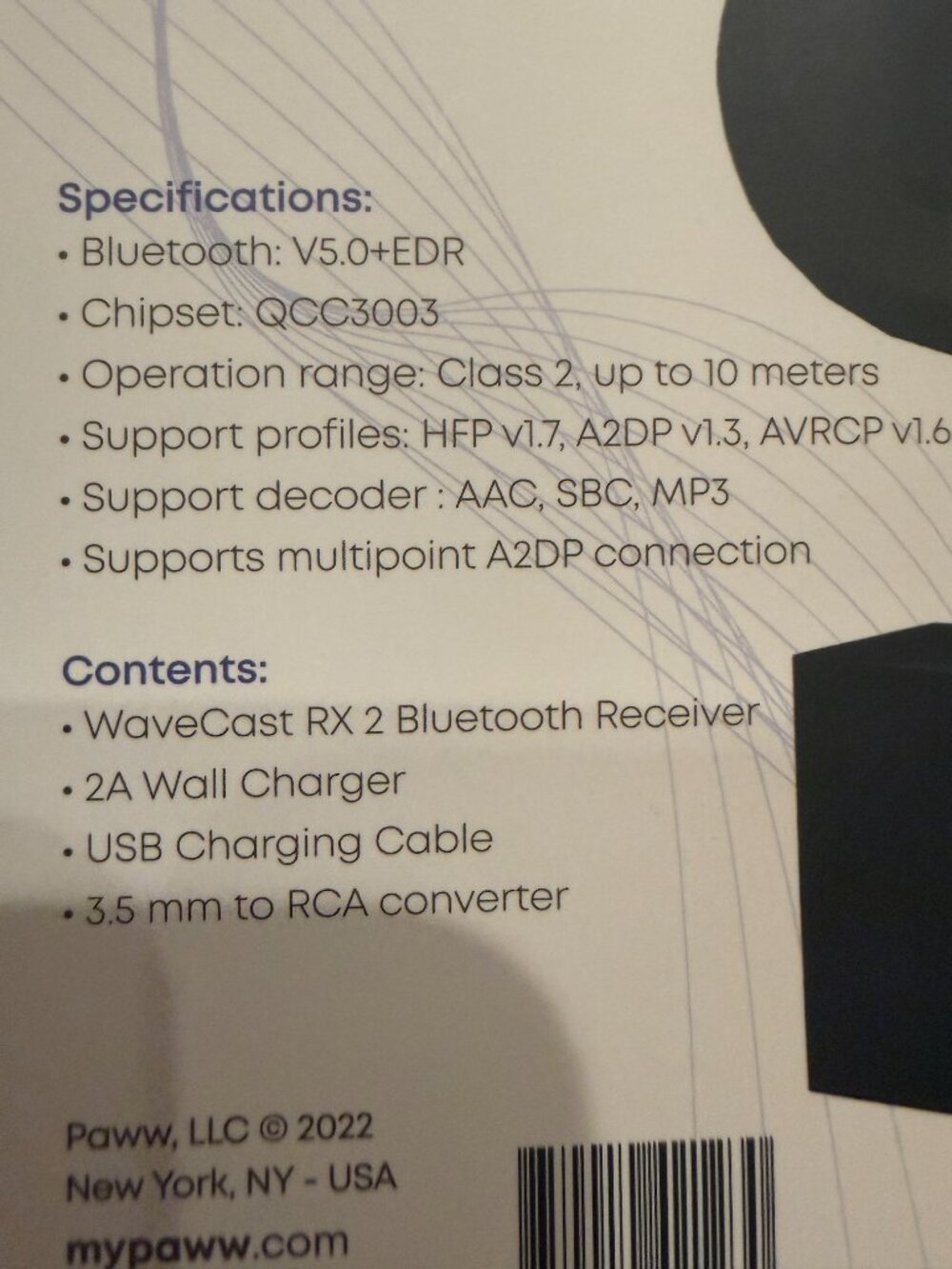 WaveCase RX2 Built-in Amplifier - NEW - Picture 3 of 3